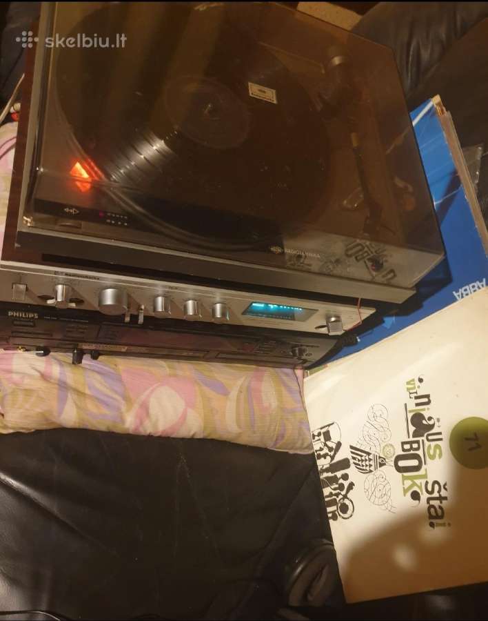 Kolonėlės ir patefonas Radiotehnika - nuotraukos Nr. 10