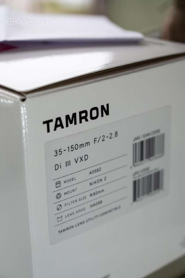Tamron 35-150 F 2-2.8 Di III Vxd (Nikon) - nuotraukos Nr. 6