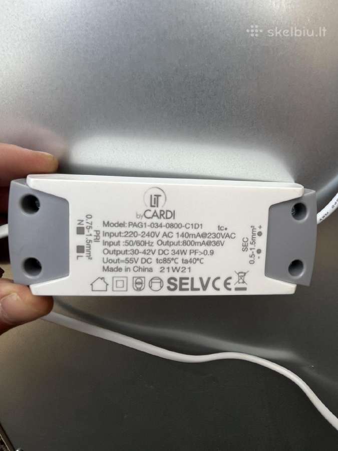 LED lubinis šviestuvas LT by Cardi, 30 W, 3200 lm“ - nuotraukos Nr. 3