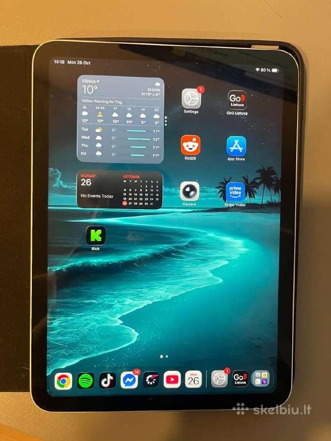 Mazai naudota Apple iPad 11 A16 128gb WiFi planset - nuotraukos Nr. 4