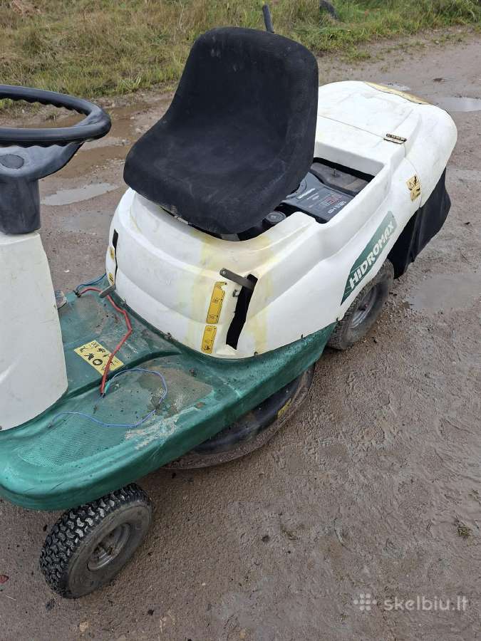 Naudotas sodo traktoriukas automatas12,5 brigs - nuotraukos Nr. 3