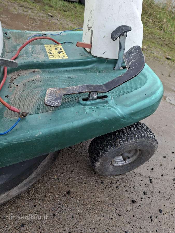 Naudotas sodo traktoriukas automatas12,5 brigs - nuotraukos Nr. 8