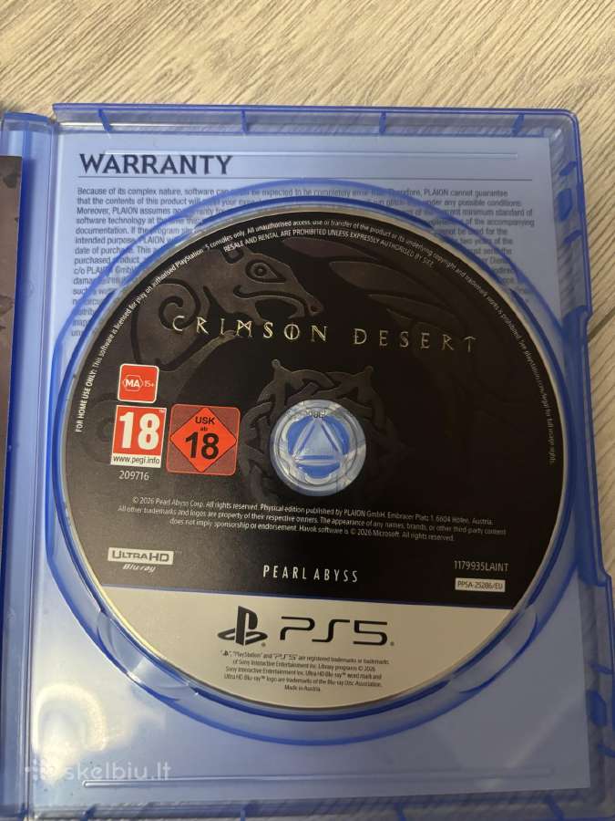 Crimson Desert Ps5 - nuotraukos Nr. 2