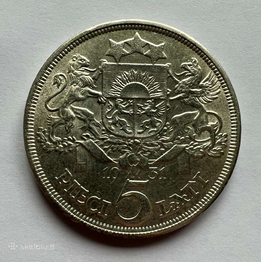 1931m. 5 Lati -Milda- Unc- - nuotraukos Nr. 4