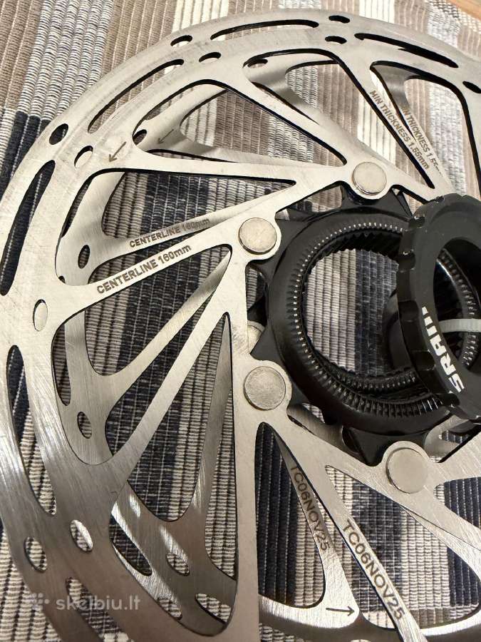 2 vnt. Sram Brake Disc Centerline 160 mm - nuotraukos Nr. 2
