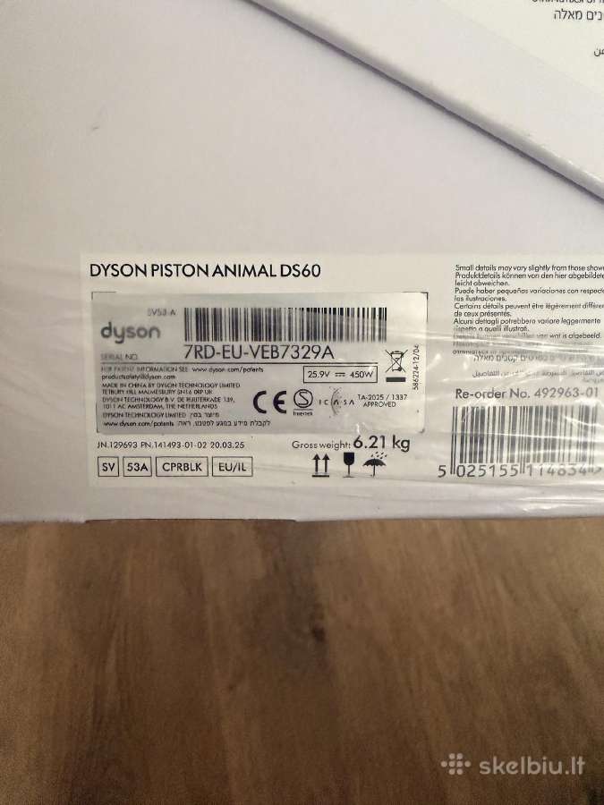 Naujas Dyson v16 - nuotraukos Nr. 2