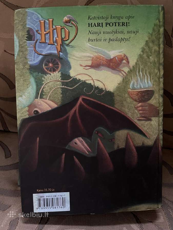 J.k. Rowling. Haris Poteris ir ugnies taurė - nuotraukos Nr. 2