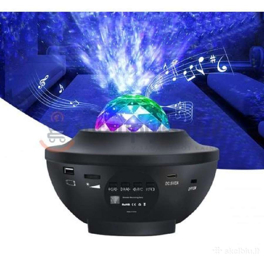 Projektorius LED "Žvaigždėtas dangau" - nuotraukos Nr. 4