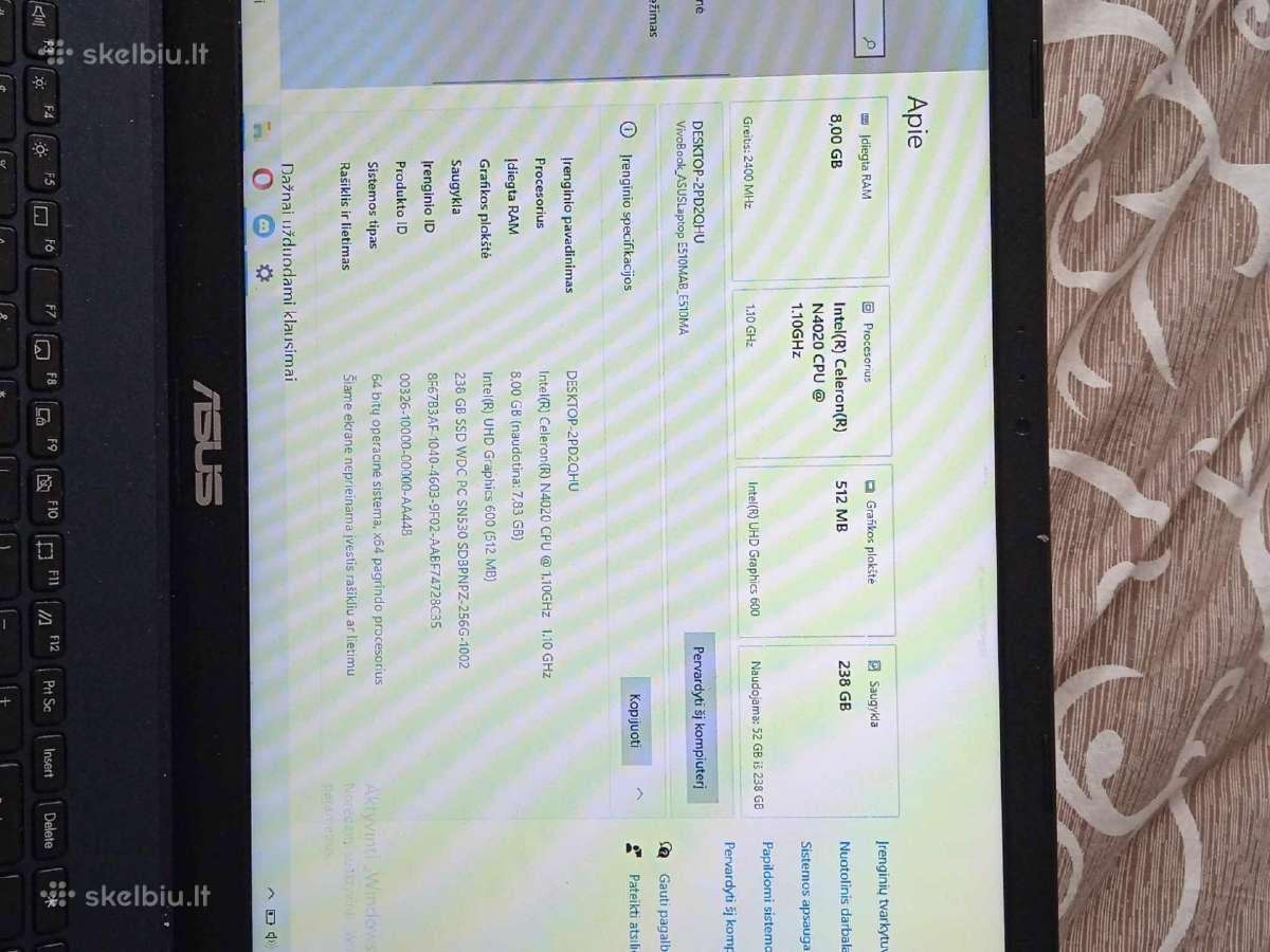 Vivobook_asuslaptop E510ma - nuotraukos Nr. 3