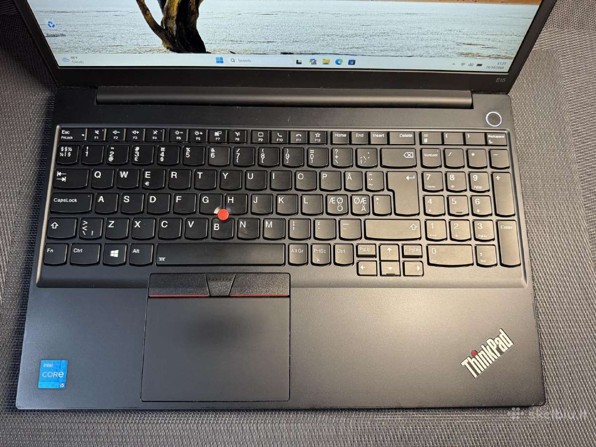 Thinkpad E15 Gen 2 i5-11th, 16gb RAM, 256gb SSD - nuotraukos Nr. 4