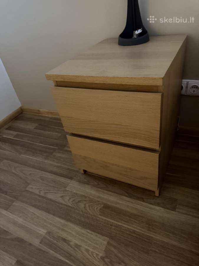 Ikea lova su spintelemis 160x200 m su grotelemis - nuotraukos Nr. 6