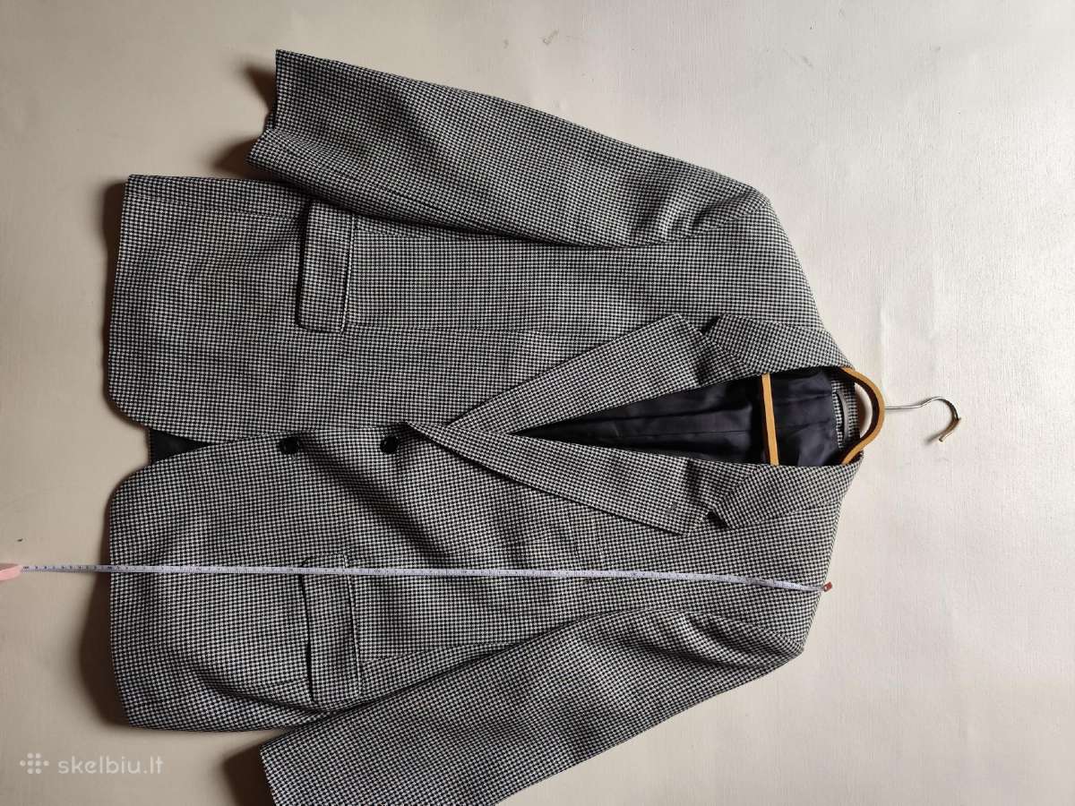 Klasikinis vyriškas švarkas L/XL dydis - nuotraukos Nr. 3