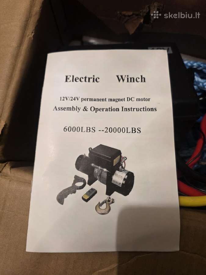 Elektrinė gervė -libiotkė,4x4, offroad,4x4,12v. - nuotraukos Nr. 10