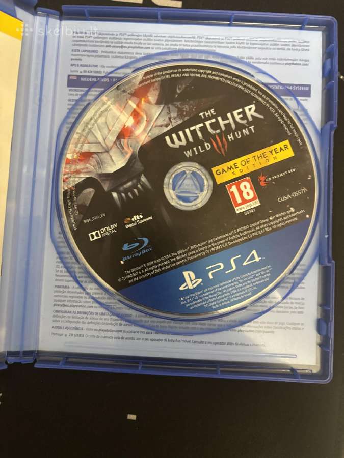 Witcher 3 Game of the Year Edition Ps4 Ps5 - nuotraukos Nr. 2