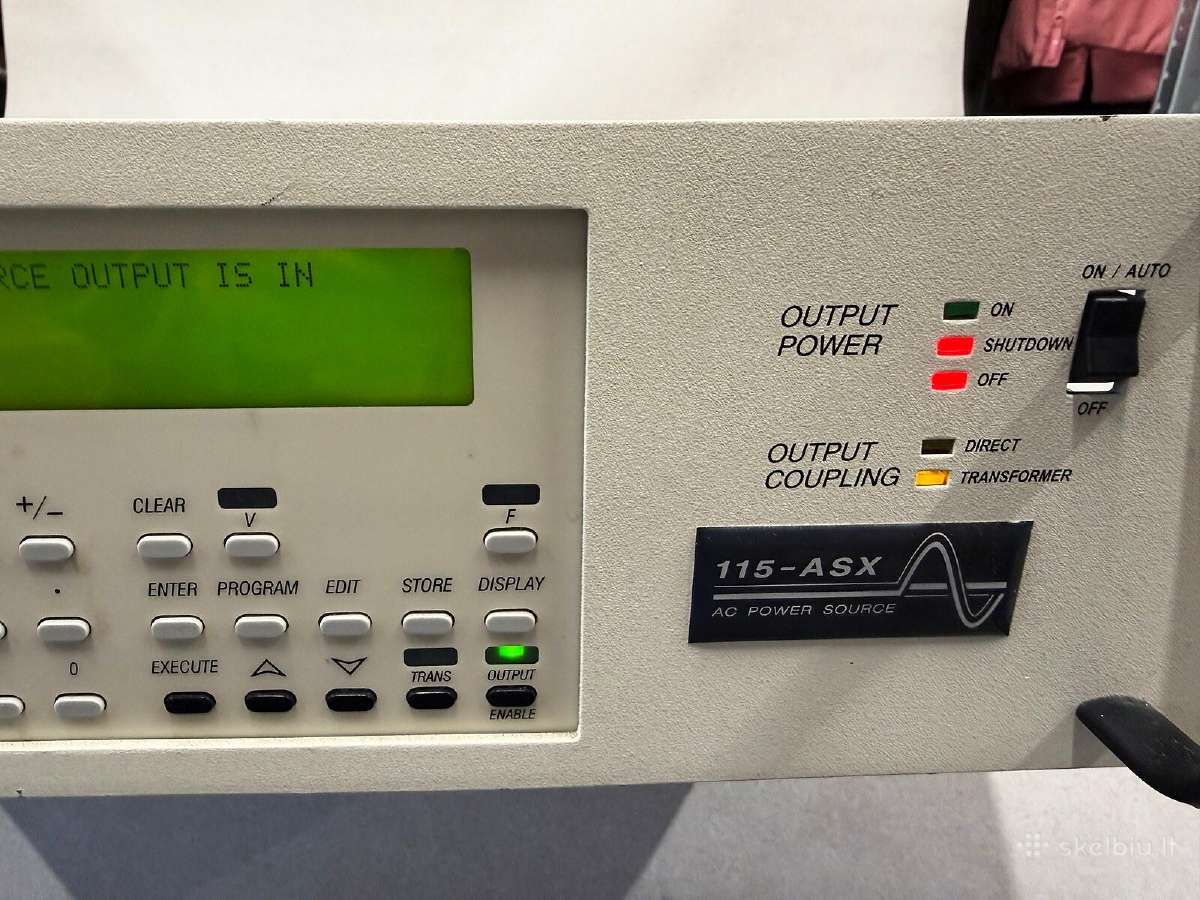 Pacific Power 115-asx Ac šaltinis 1,5 kva remontui - nuotraukos Nr. 3