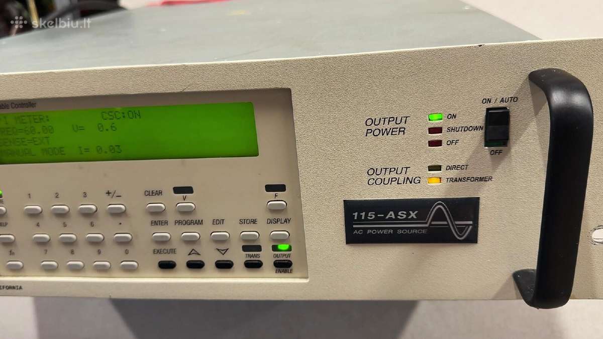 Pacific Power 115-asx Ac šaltinis 1,5 kva remontui - nuotraukos Nr. 4