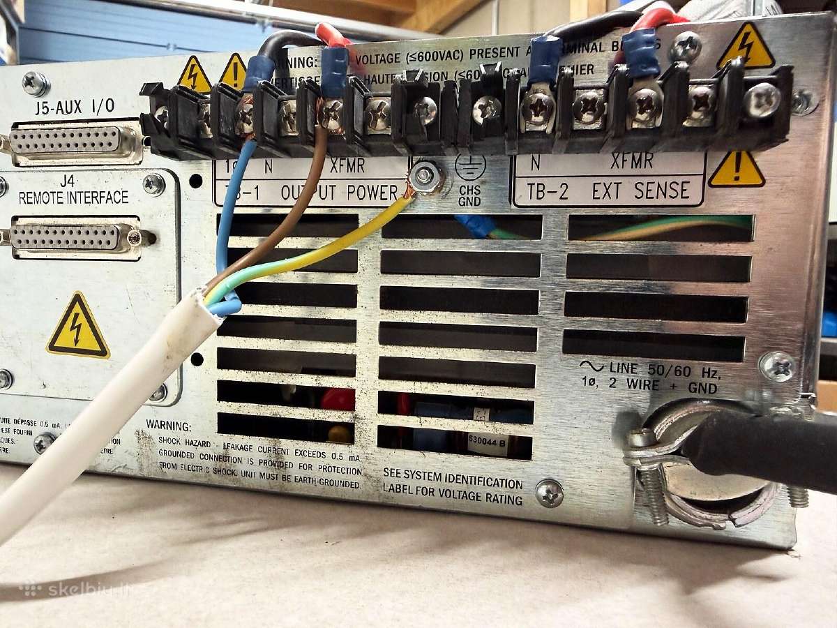 Pacific Power 115-asx Ac šaltinis 1,5 kva remontui - nuotraukos Nr. 8