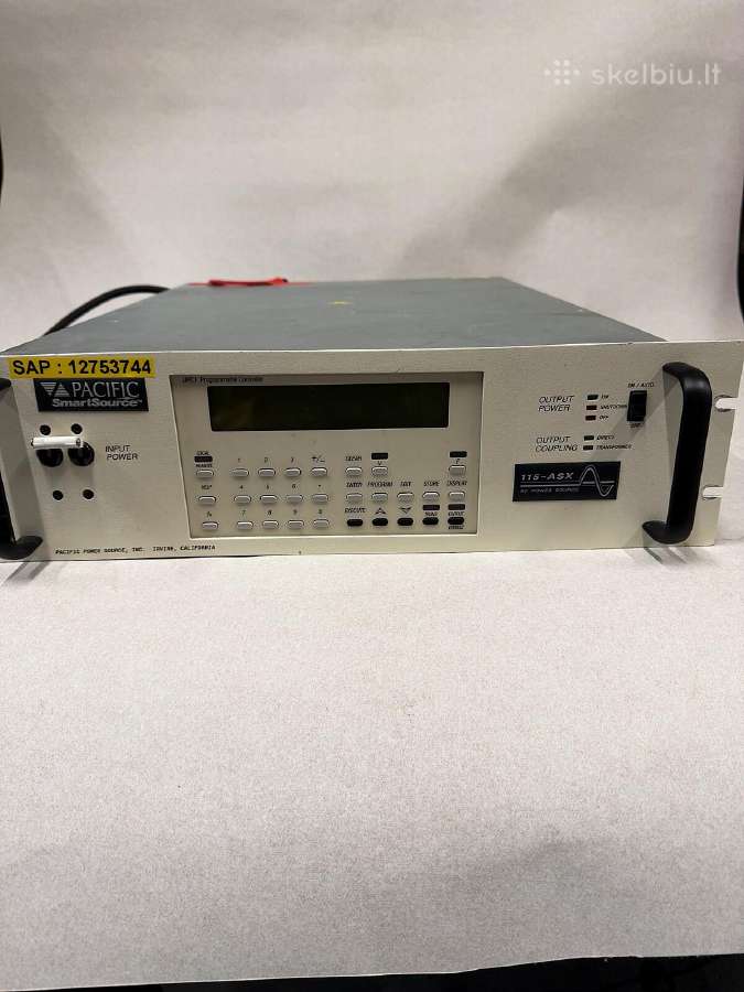 Pacific Power 115-asx Ac šaltinis 1,5 kva remontui - nuotraukos Nr. 12