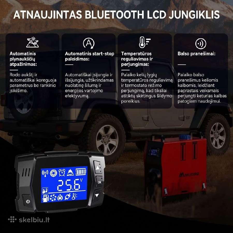 Galingas autonominis dyzelinis šildytuvas Webasto - nuotraukos Nr. 7
