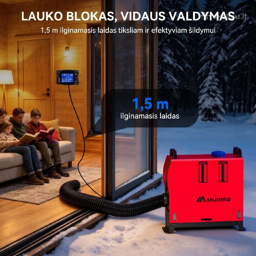Galingas autonominis dyzelinis šildytuvas Webasto - nuotraukos Nr. 4