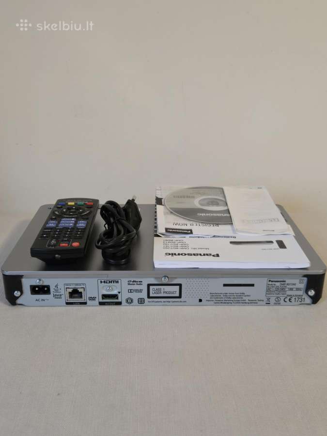 Panasonic Dmp-bdt260 Smart 3D Blu-ray grotuvas - nuotraukos Nr. 3