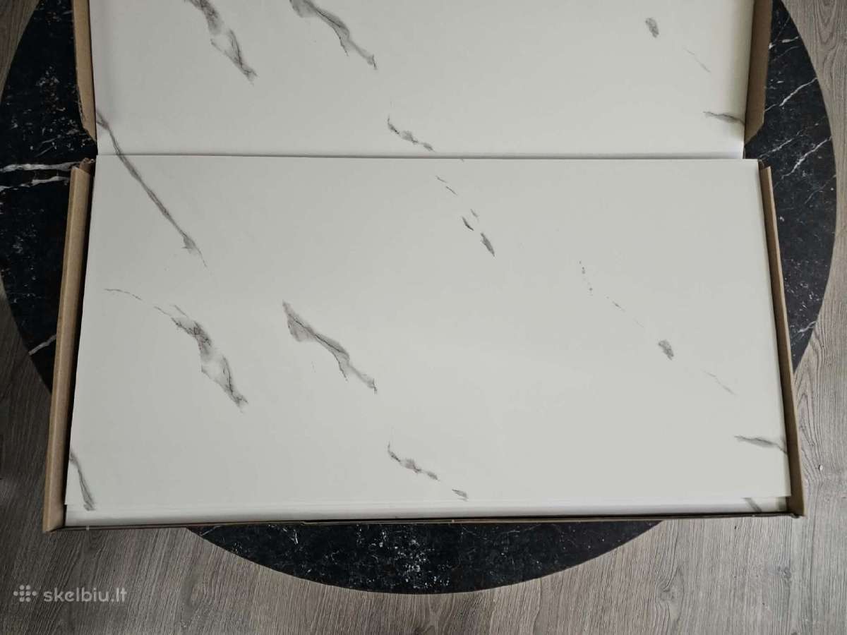 Lipnios marmuro imitacijos Pvc plokštės 60x30 cm - nuotraukos Nr. 2