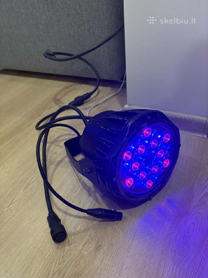 Sceninis LED Rgb šviestuvas - nuotraukos Nr. 3