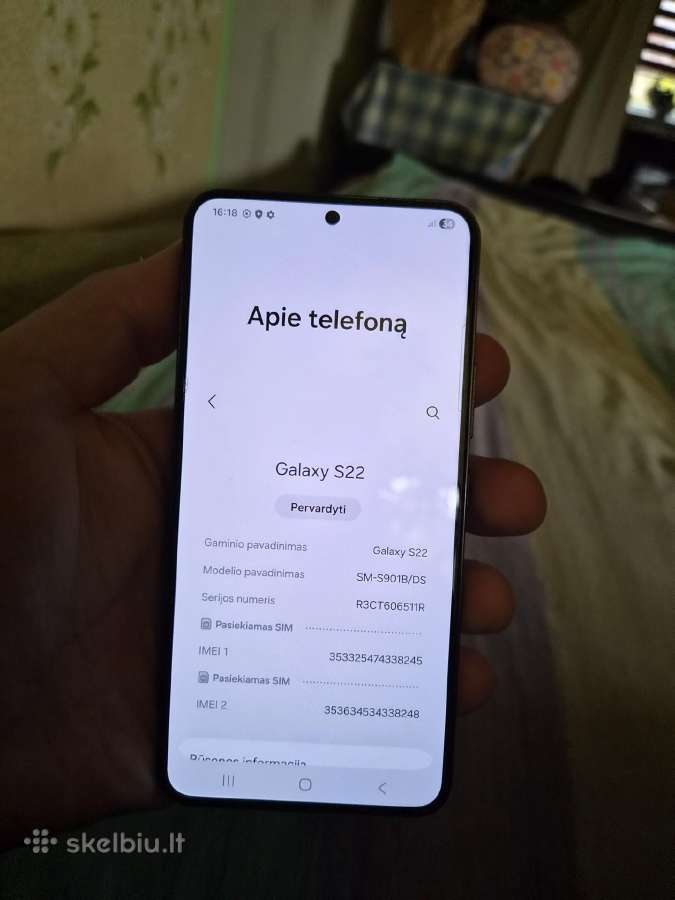 Samsung galaxy S22 - nuotraukos Nr. 2
