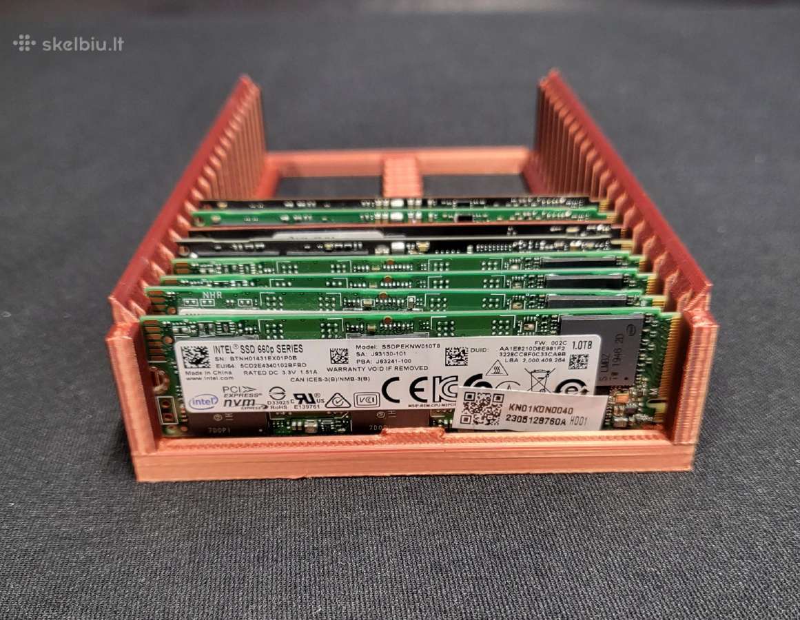 2,5 Sata SSD / Nvme SSD diskai 128,256,512, 1 TB - nuotraukos Nr. 3