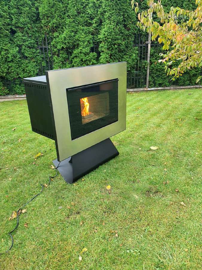 Granuline krosnele Mcz Panorama 8,5kw - nuotraukos Nr. 4