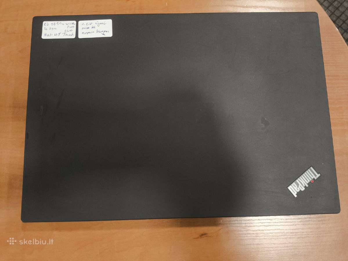 Thinkpad T14 14.0 Fhd Ips Ts Ryzen 7 5850u 16 256 - nuotraukos Nr. 3