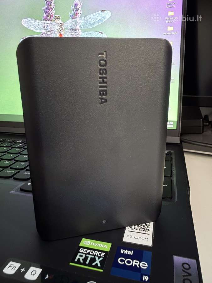 Toshiba Canvio Basics 4tb išorinishdd–su garantija - nuotraukos Nr. 2