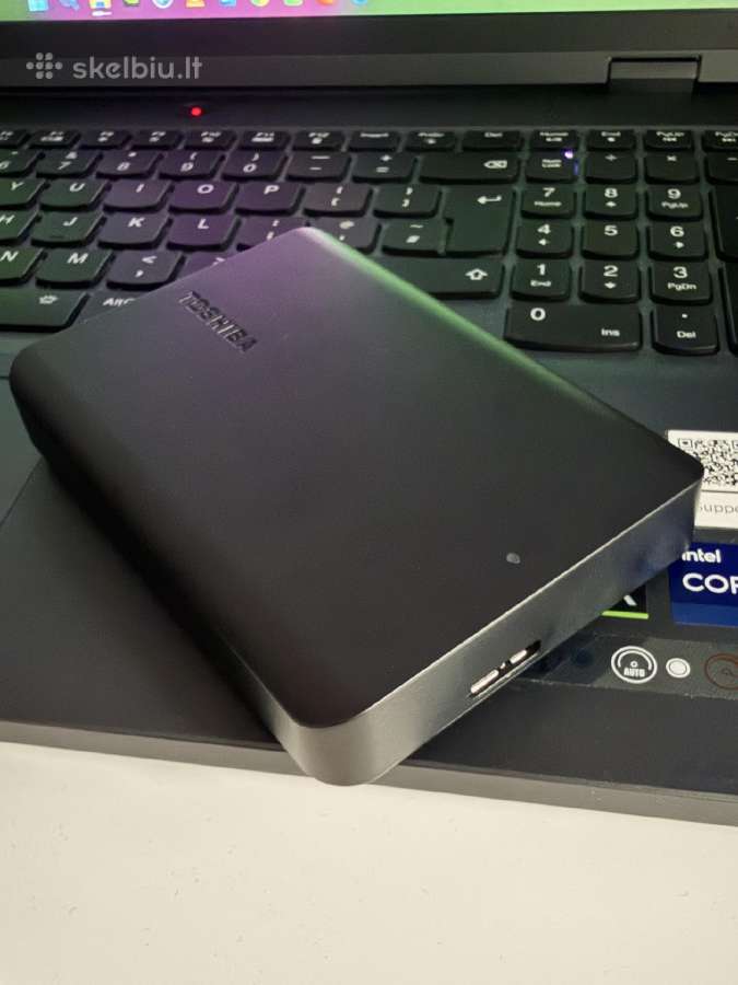 Toshiba Canvio Basics 4tb išorinishdd–su garantija - nuotraukos Nr. 3