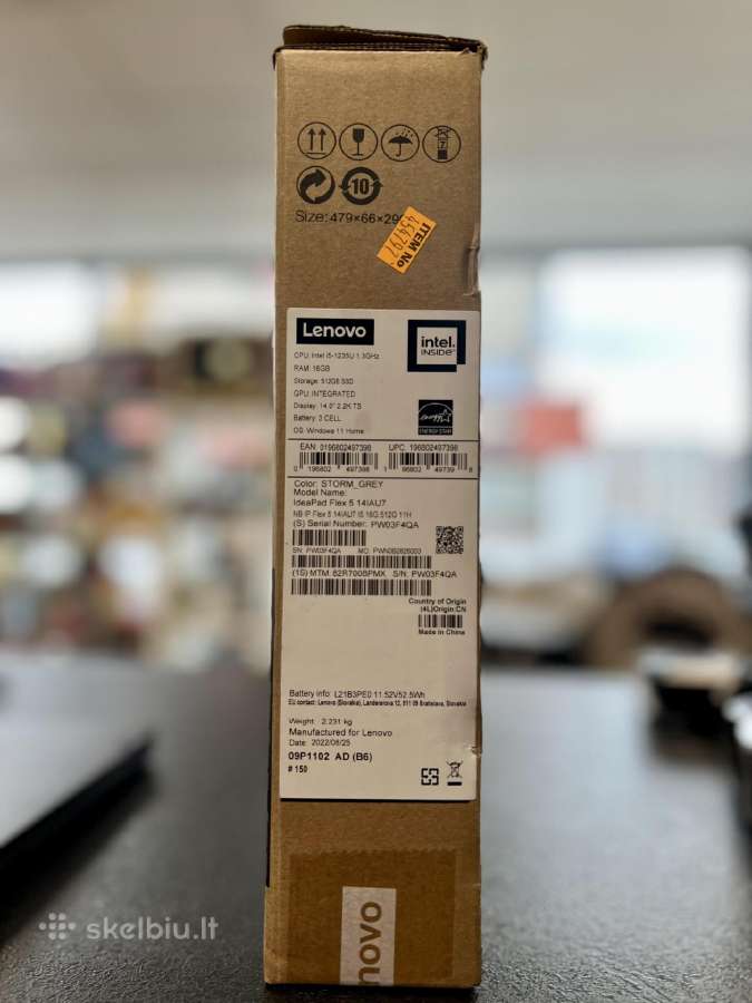 Lenovo Ideapad Flex 5 14iau7 - nuotraukos Nr. 8