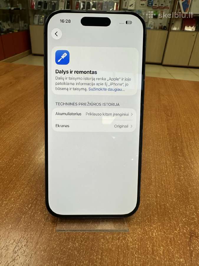 Apple iPhone 17 256 GB (Naudotas) - nuotraukos Nr. 2