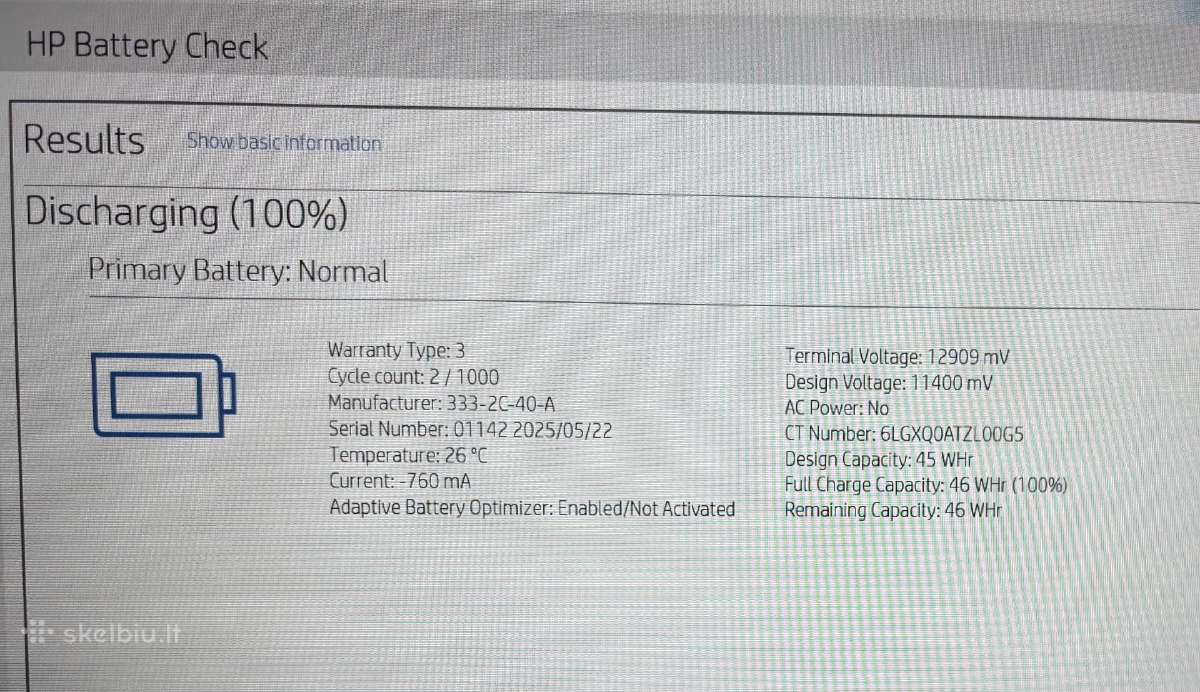 Hp 450 G8 - naujas su garantija - nuotraukos Nr. 8