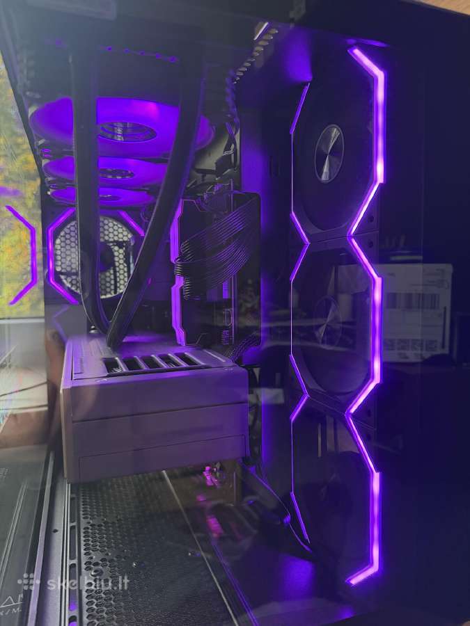 Galingas Gaming Pc rx 9070 16gb ryzen 5 9600x - nuotraukos Nr. 6