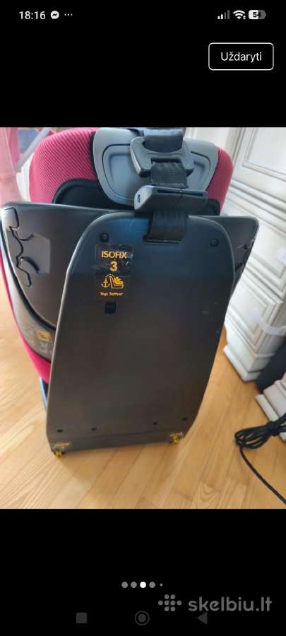 Axissfix autokėdutė 180 isofix - nuotraukos Nr. 5
