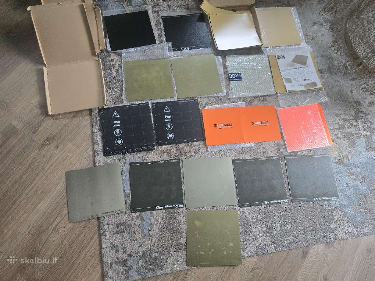 Textured , Smooth Pei Print Sheet Mk3 Mk4 Core One - nuotraukos Nr. 2