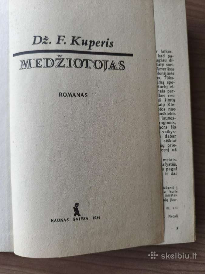 Dž. F. Kuperis "Medžiotojas" - nuotraukos Nr. 4