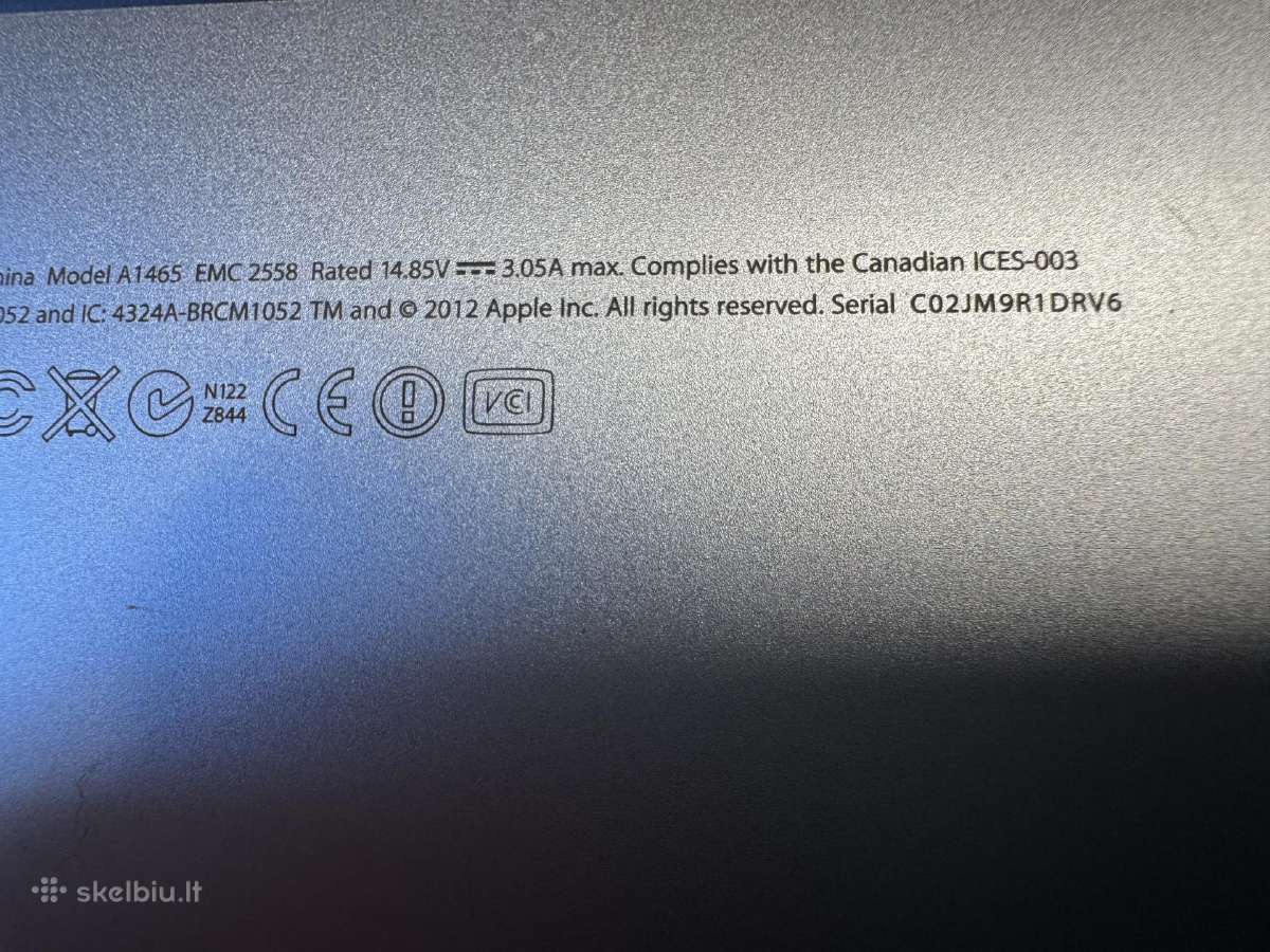 Apple MacBook Air 11 - nuotraukos Nr. 7