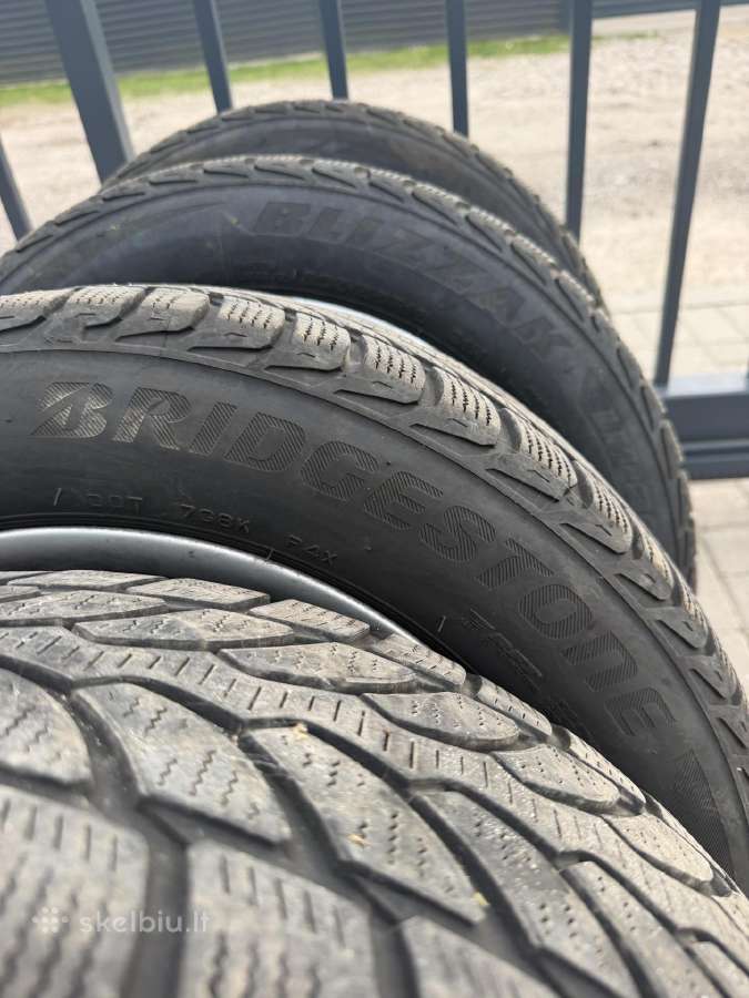 R16 bmw ratlankiai su bridgestone padangom - nuotraukos Nr. 2