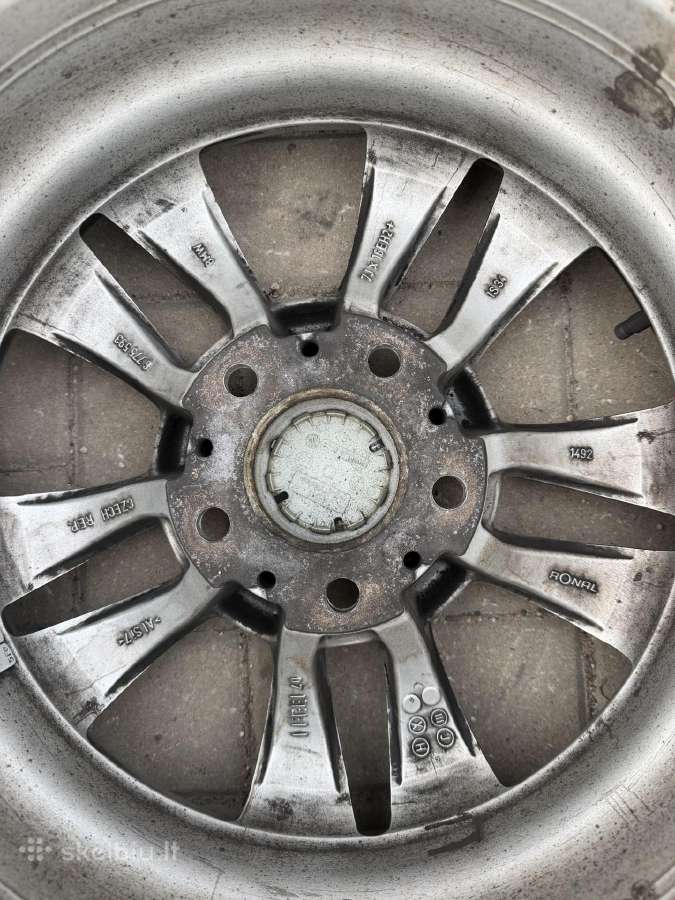 R16 bmw ratlankiai su bridgestone padangom - nuotraukos Nr. 5