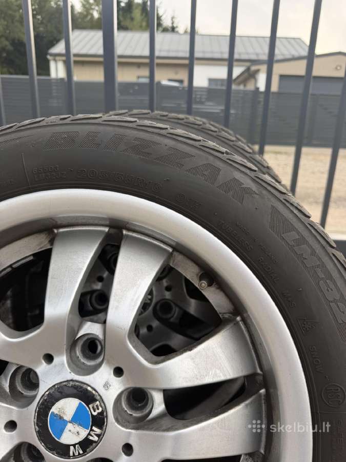 R16 bmw ratlankiai su bridgestone padangom - nuotraukos Nr. 3