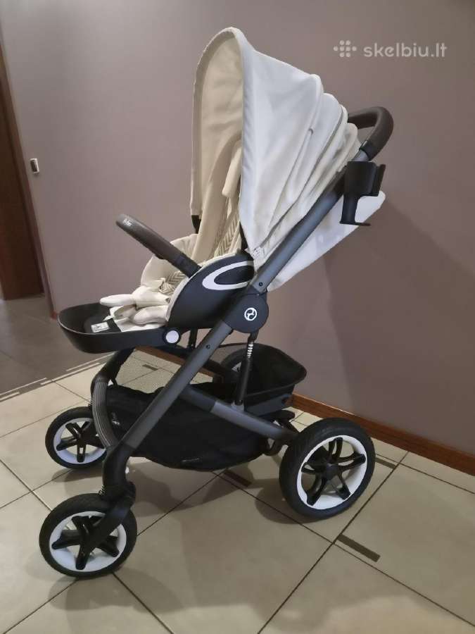 Cybex Talos S Lux vežimėlis 3in1 + bazė - nuotraukos Nr. 9