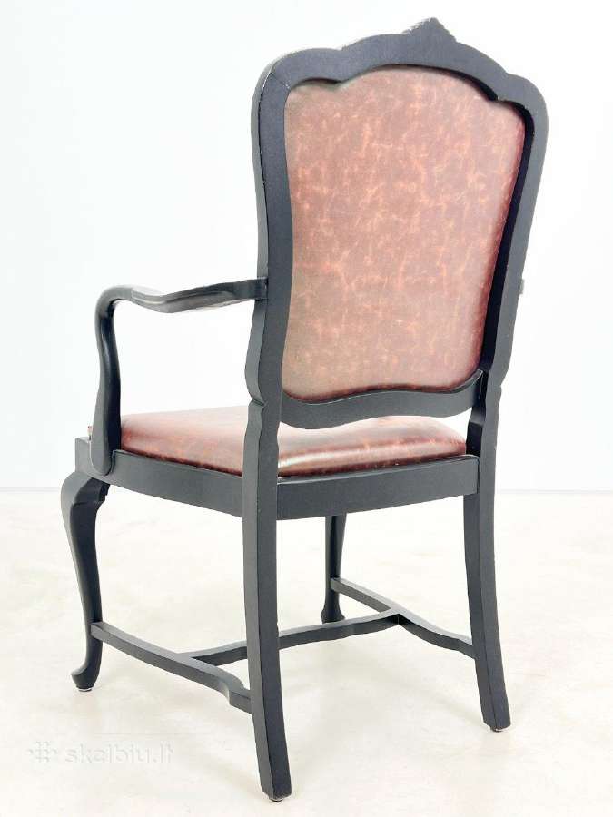 Medinio rėmo krėslai 2 vnt. Komplektas - nuotraukos Nr. 11