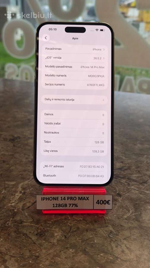 iPhone 14 pro max - nuotraukos Nr. 2