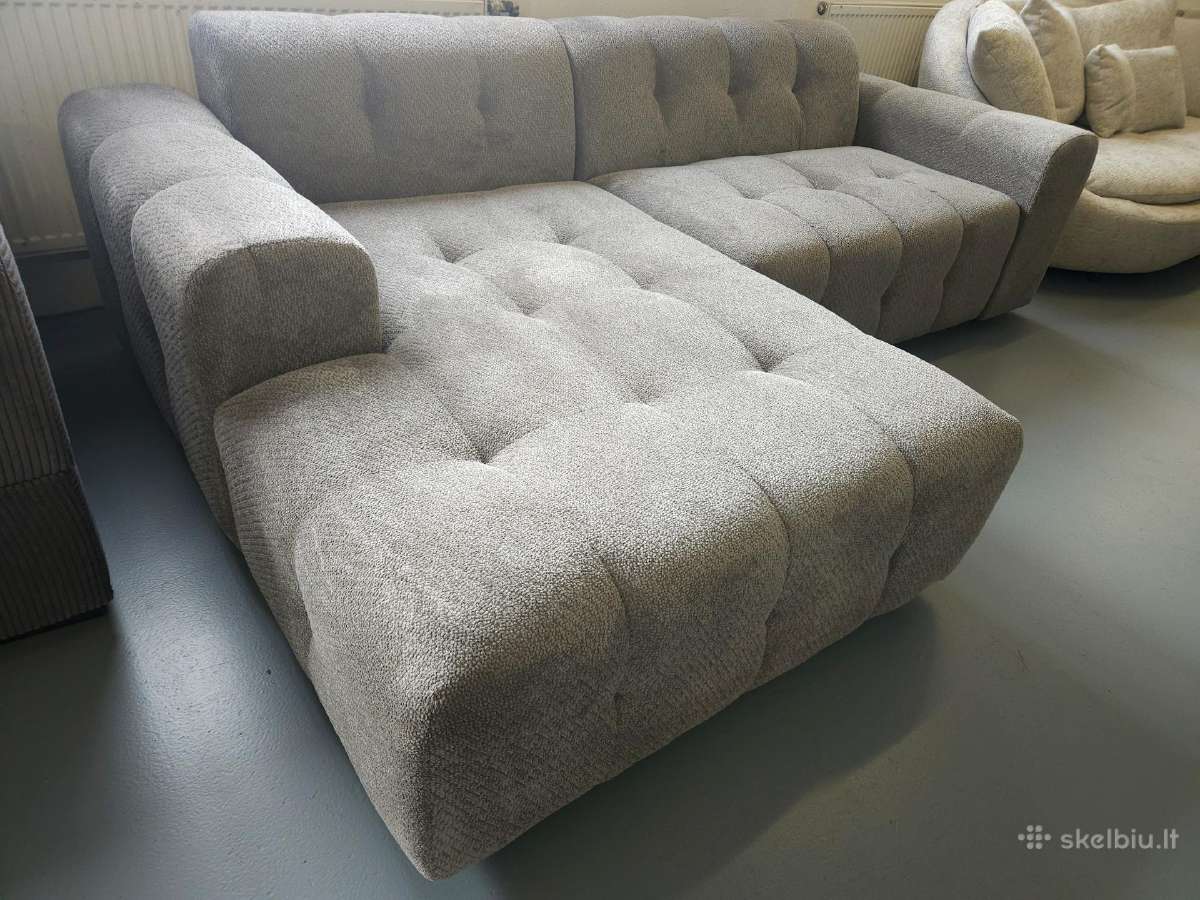 Nauja, kokybiška kampinė, sofa. - nuotraukos Nr. 2