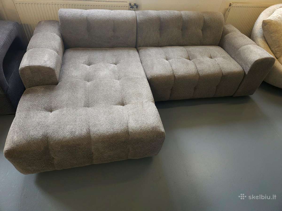 Nauja, kokybiška kampinė, sofa. - nuotraukos Nr. 5