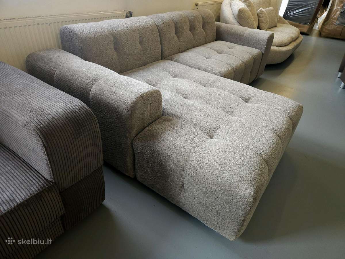 Nauja, kokybiška kampinė, sofa. - nuotraukos Nr. 6